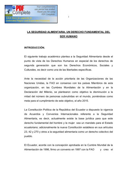 republica del ecuador - Repositorio Digital IAEN - Instituto de Altos ...