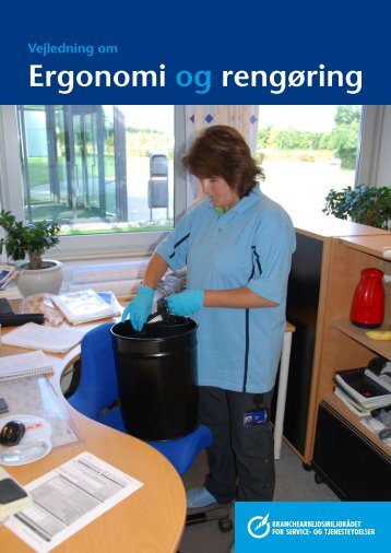 Ergonomi og rengøring - BAR - service og tjenesteydelser.