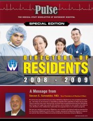 Residents Directory 2008 - Waterbury Hospital
