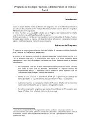 Programa de Trabajos PrÃ¡cticos - Facultad de Trabajo Social