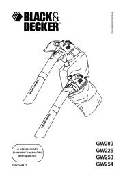 User manual Black & Decker VCBD8530 (English - 14 pages)