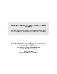 4. Social Accountability, Power, Corruption And Poverty - SASANet