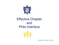 Effective Chapter and Philo Interface - Amazon Web Services