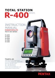 TOTAL STATION InstructIon manual