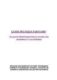 GUIDE PRATIQUE PARITAIRE : - Syntec ingenierie