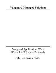 Ethernet Basics - Vanguard Networks