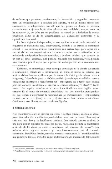 Arbitrajes electrónicos y Derecho del Consumidor ... - lima arbitration