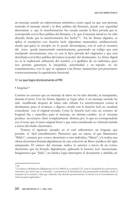 Arbitrajes electrónicos y Derecho del Consumidor ... - lima arbitration