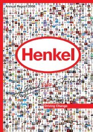 Henkel: Annual Report 2008