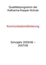 komplette Dokumentation - Katharina-Kasper-Schule