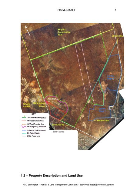 Mt Laura Reserve Native Vegetation Plan 2009/10 - City of Whyalla