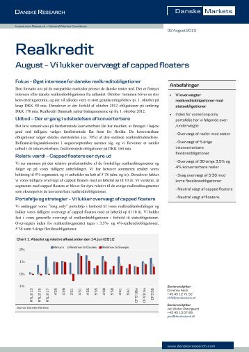 Danske Research - Danske Analyse - Danske Bank