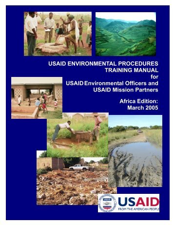 USAID Environmental Procedures Training Manual - USAID: Africa ...