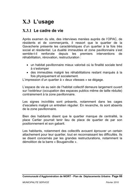 Étude Déplacement Quartiers ORU Niort - Communauté d ...