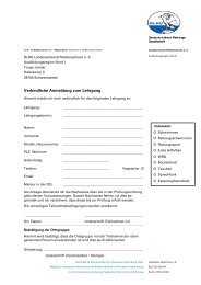 Anmeldung - DLRG Landesverband Niedersachsen e.V.