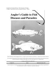 Angler's Guide to Fish Diseases and Parasites - University of Georgia