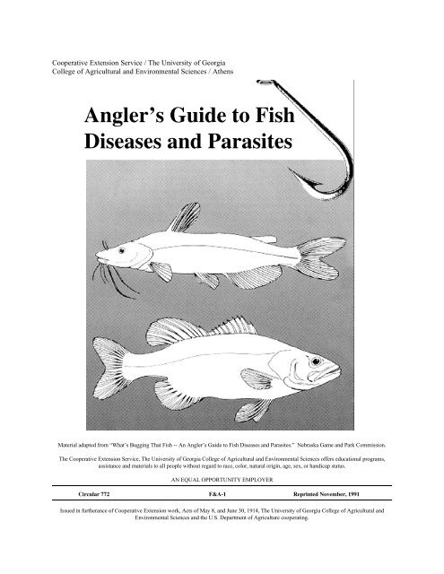 Angler's Guide to Fish Diseases and Parasites - University of Georgia