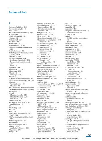 Thieme: Pneumologie