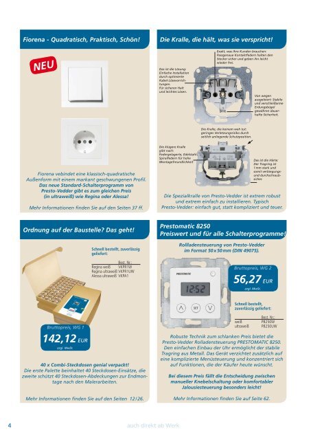 Katalog 2011 - Presto-Vedder