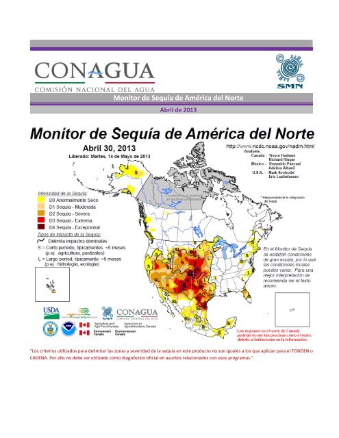 Monitor de SequÃ­a de AmÃ©rica del Norte - Servicio MeteorolÃ³gico ...