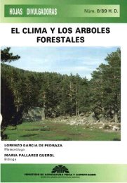 EL CLIMA Y LOS ARBOLES FORESTALES - Divulgameteo