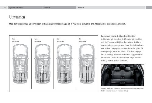 E-Klass Sedan och Kombi - Mercedes-Benz