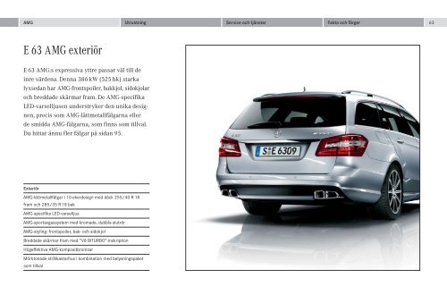 E-Klass Sedan och Kombi - Mercedes-Benz