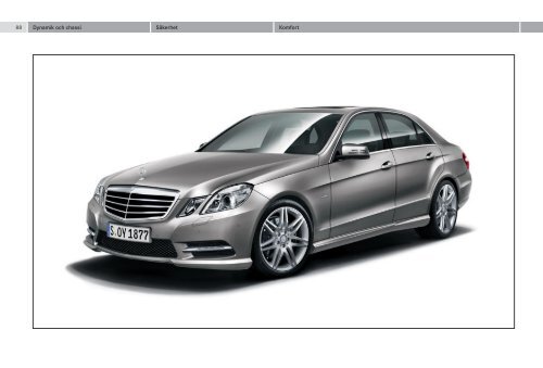 E-Klass Sedan och Kombi - Mercedes-Benz