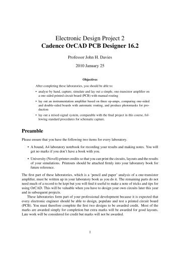 Cadence OrCAD PCB Designer