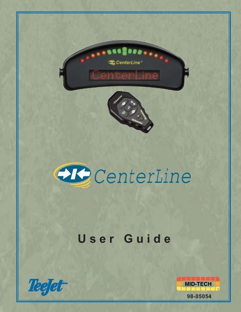 CenterLine Cover.pmd - TeeJet