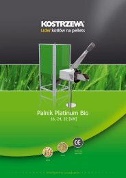 Instrukcja instalacji i obsÃ…Â‚ugi palnika Platinum Bio - Polmark