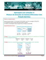 Mistura de SoluÃ§Ãµes (ReaÃ§Ã£o QuÃ­mica) - Portal de Estudos em ...