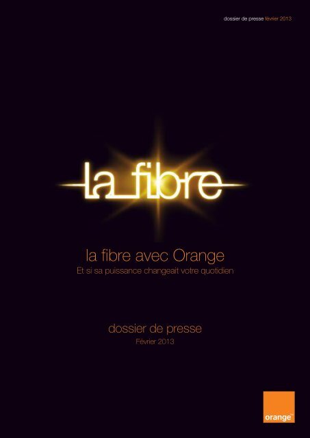 la fibre avec Orange - LaFibre.info