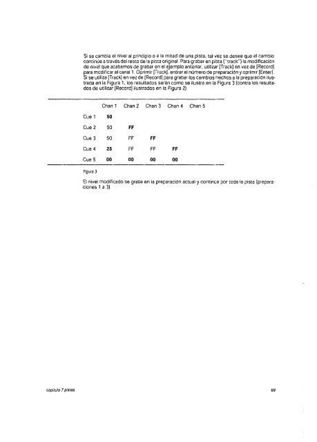 Manual de operacion Mesa Iluminacion ETC - Páxinas persoais - USC