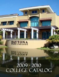 PDF Catalog - Daytona State College