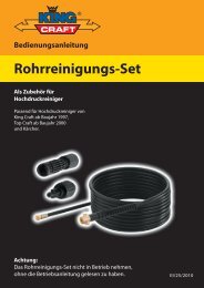 2012 Rohrreinigungsschlauch Workzone - cleanerworld GmbH