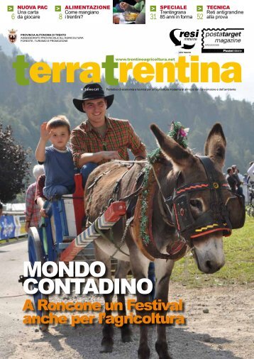 MONDO CONTADINO - Ufficio Stampa - Provincia autonoma di Trento