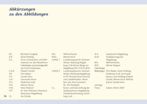 Festschrift [pdf] - Calenberge