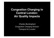 Effect of London Congestion Charge Scheme On Traffic ... - IAPSC