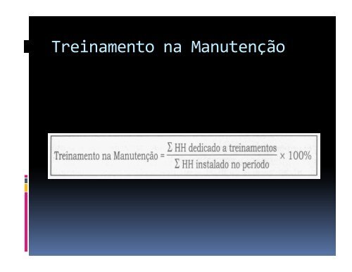 Ãndices da ManutenÃ§Ã£o - Wiki do IF-SC