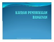 KAEDAH PEMERIKSAAN BANGUNAN 1