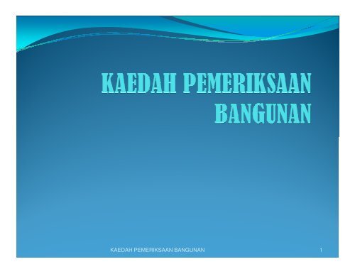 Contoh Surat Pemeriksaan Kecacatan Bangunan