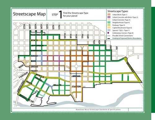 Streetscape Map - Capital City Development Corporation