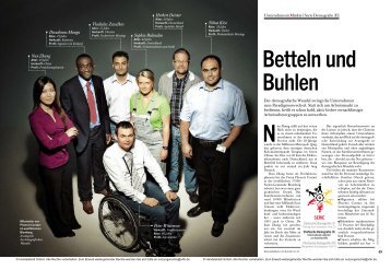 Wirtschaftswoche-Reportage „Betteln und Buhlen“, 34/2010
