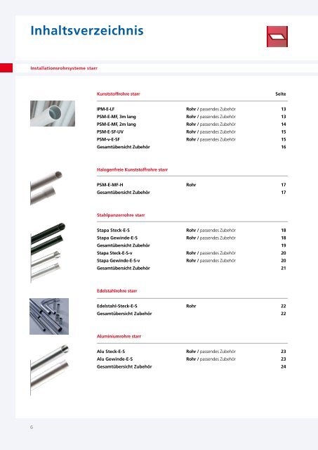 Elektro Technischer Katalog 2011 - Pipelife Deutschland