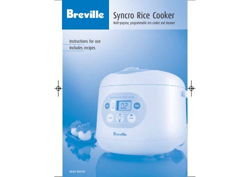 Breville Set & Serve Rice Cooker