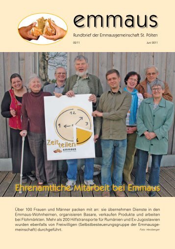 Rundbrief Ausgabe 2/2011 - Emmausgemeinschaft St. Pölten