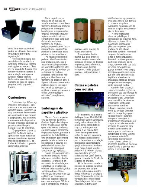 EdiÃ§Ã£o 100 download da revista completa - Logweb