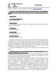 acta de la sesion ordinaria celebrada por la comision de gobierno el ...