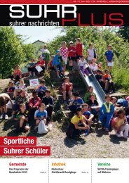 Sportliche Suhrer SchÃ¼ler - Druckerei AG Suhr